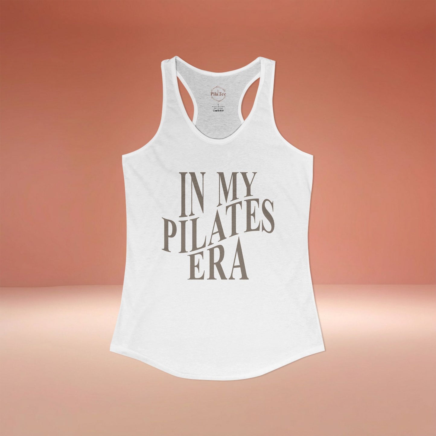 In My Pilates Era Racer Tanktop