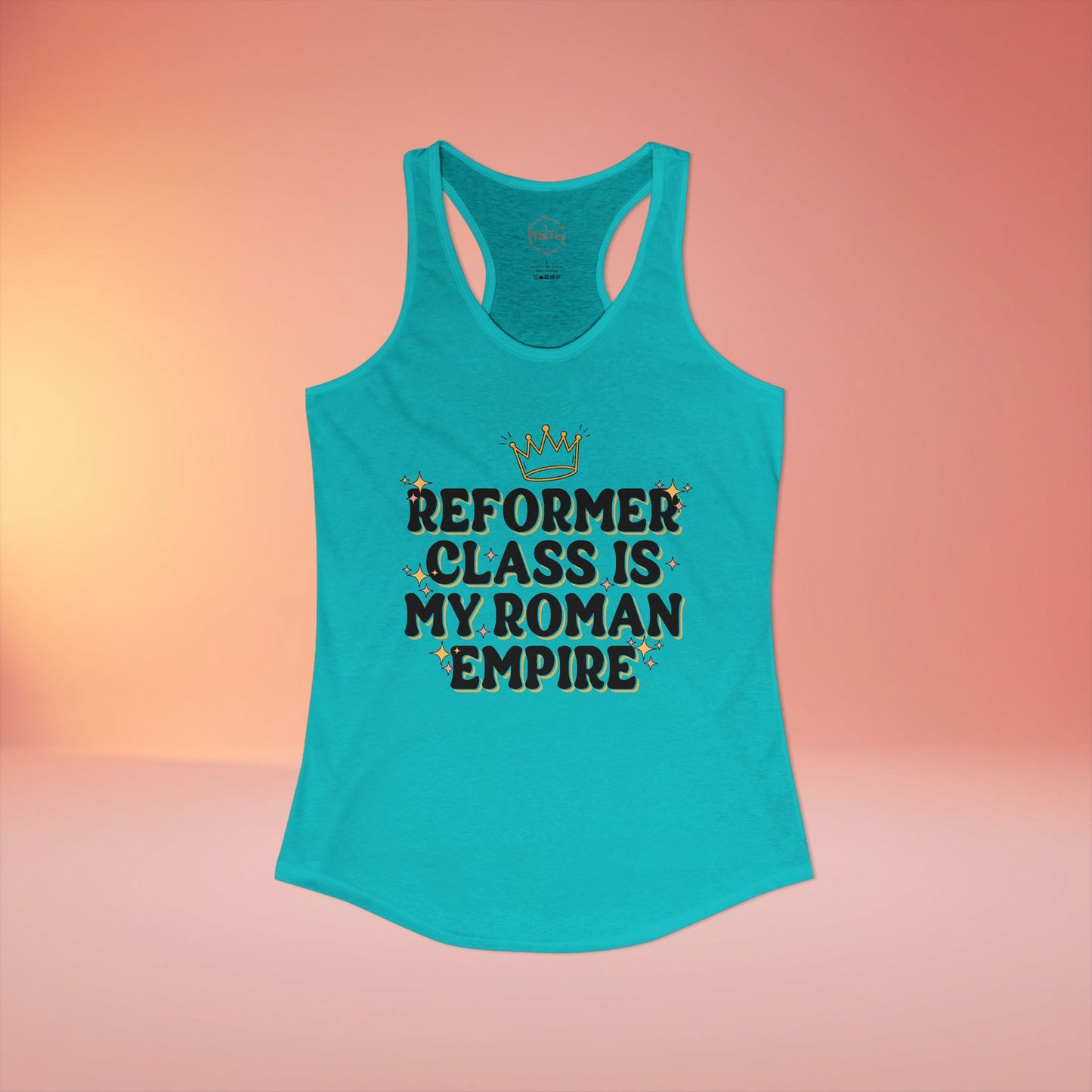 Reformer Class Is My Roman Empire Racer Tanktop