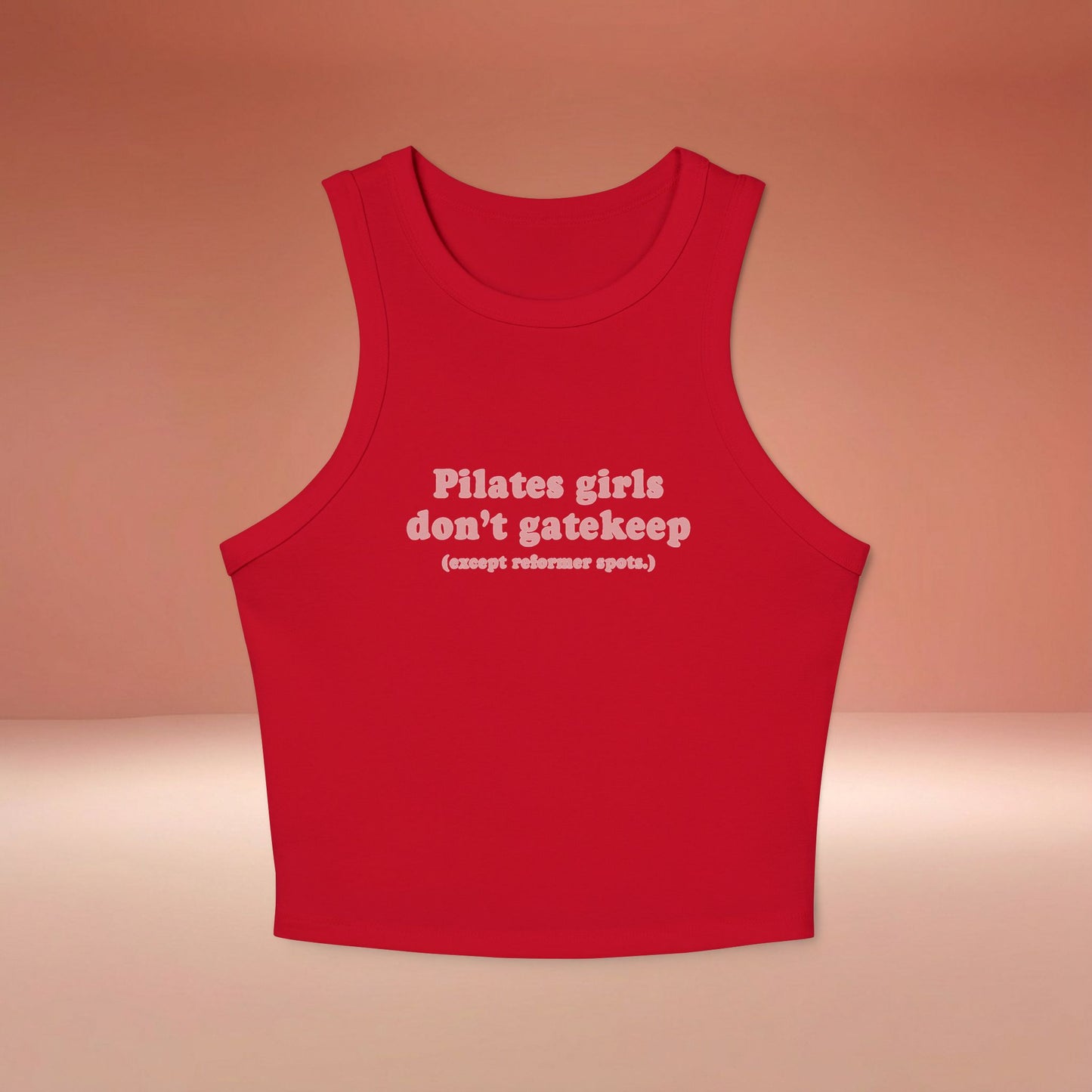Pilates Girls Don't Gatekeep Lifestyle Tanktop