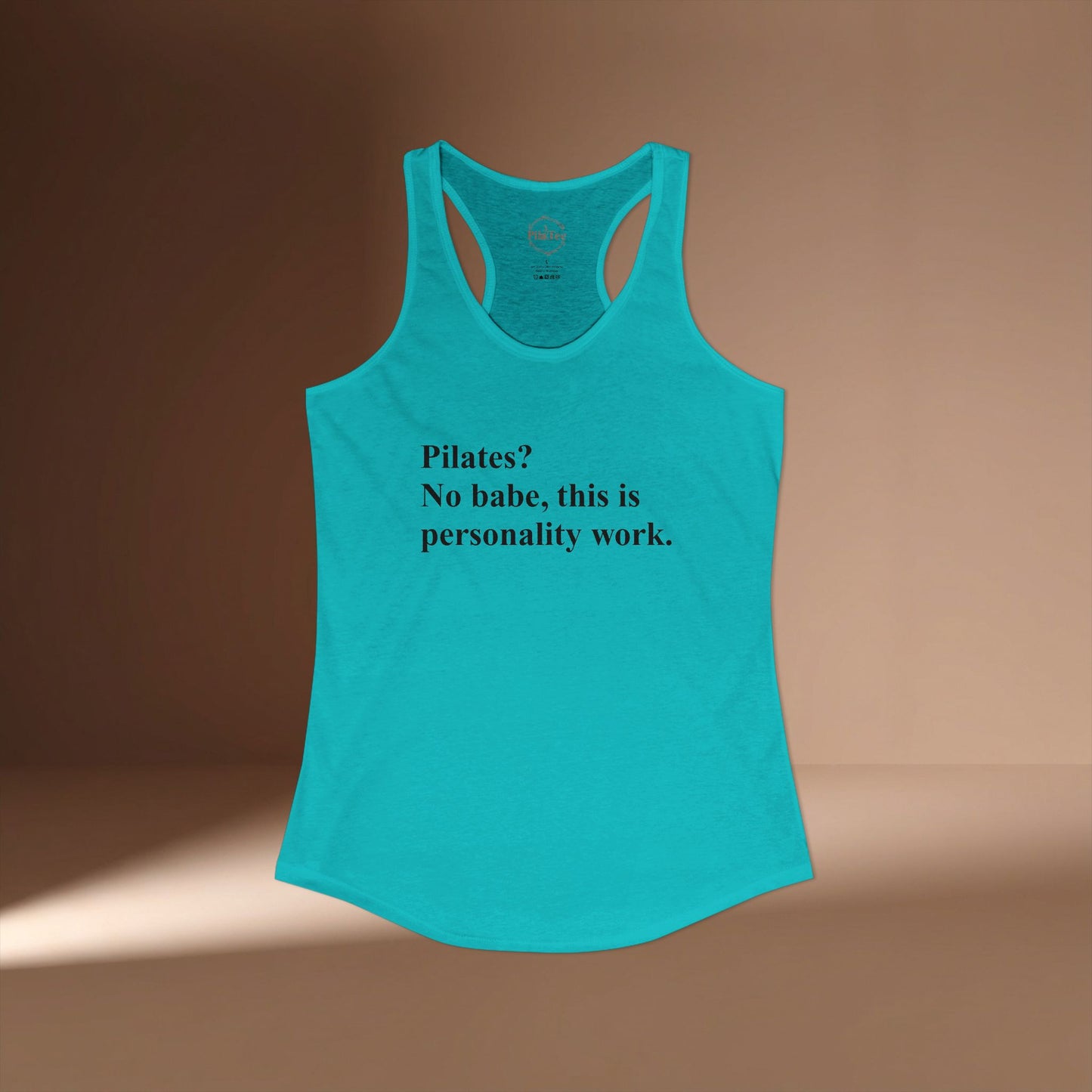 Pilates Personality Work Racer Tanktop
