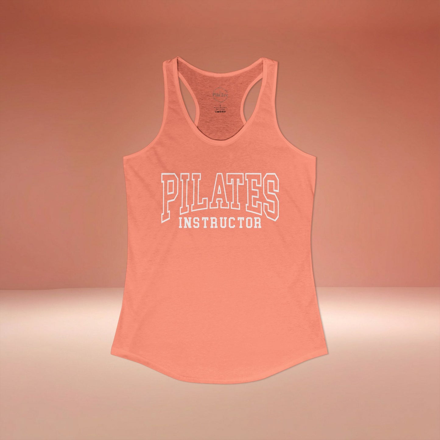 Pilates Instructor Racer Tanktop