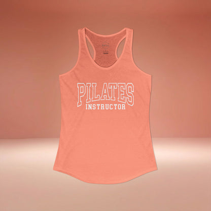 Pilates Instructor Racer Tanktop