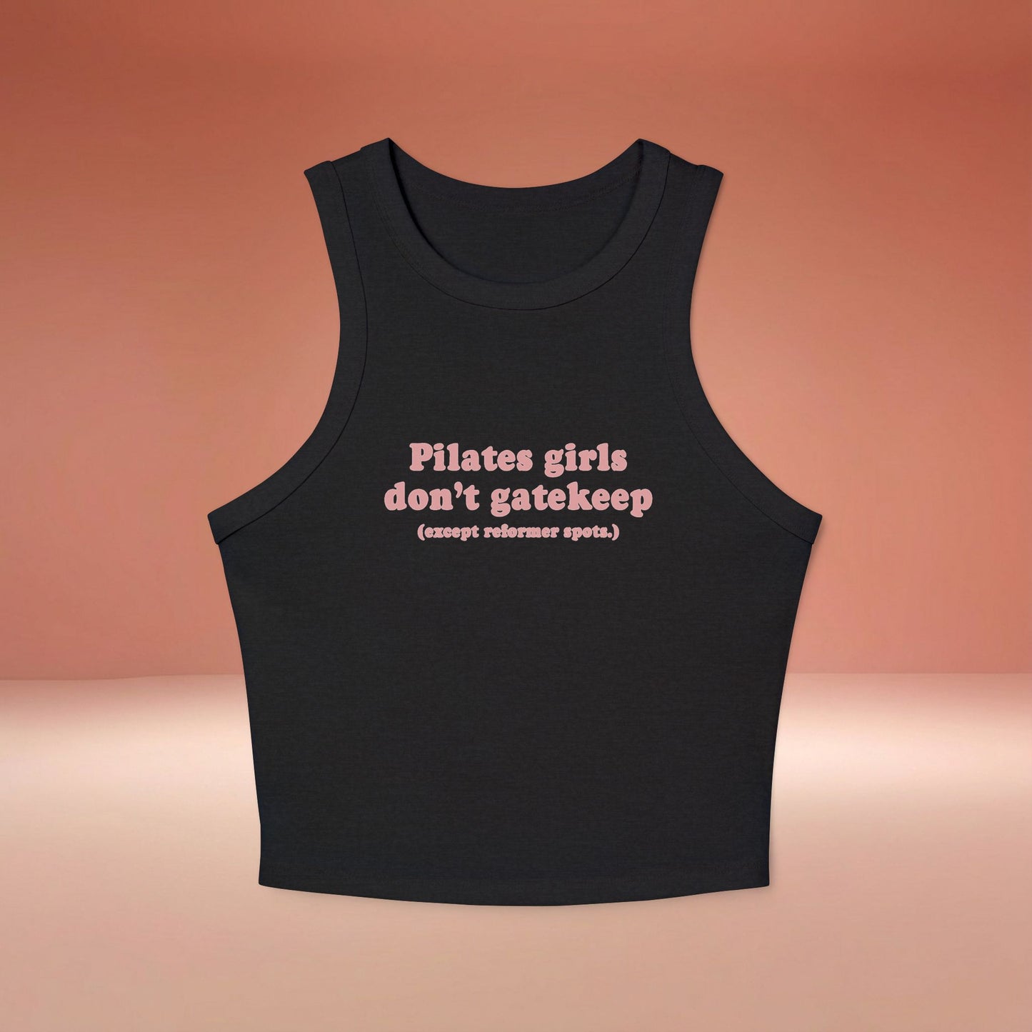 Pilates Girls Don't Gatekeep Lifestyle Tanktop
