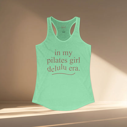 Pilates Delulu Era Racer Tanktop