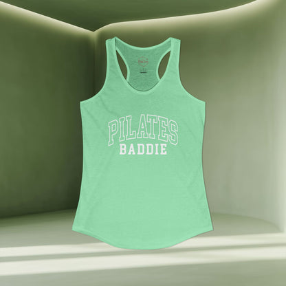 Pilates Baddie Racer Tanktop