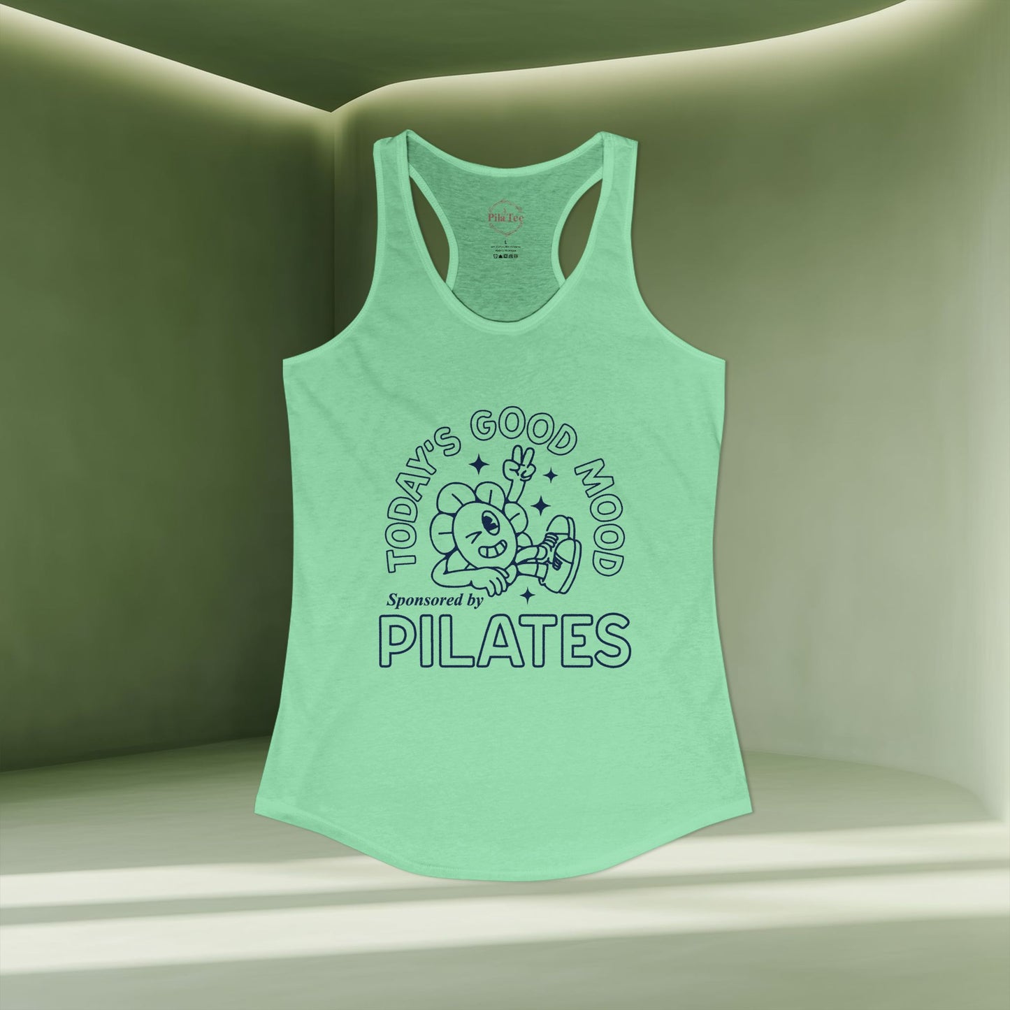 Today's Good Mood Racer Tanktop