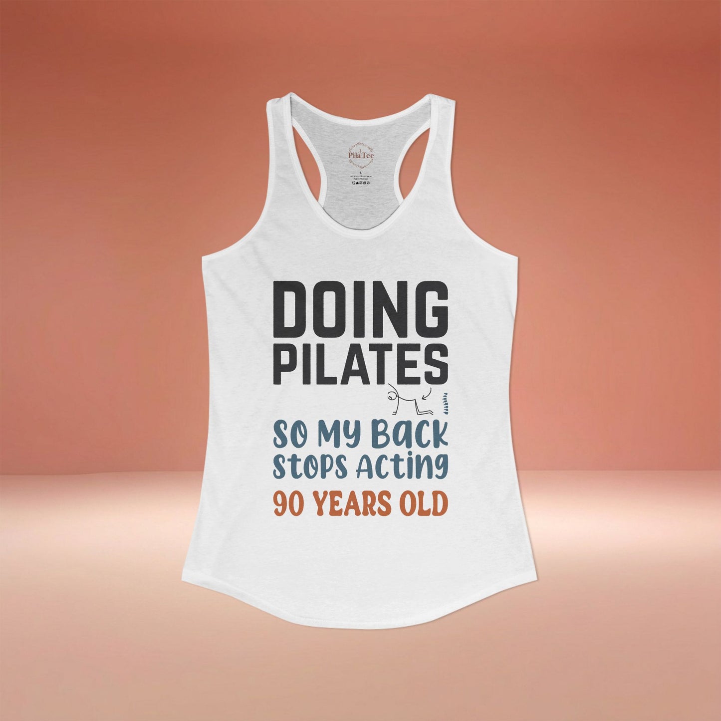 Back Stops Acting Old Racer Tanktop