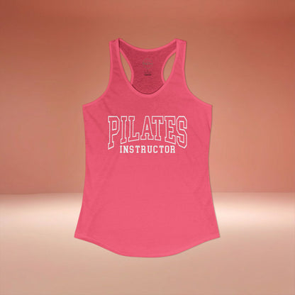 Pilates Instructor Racer Tanktop