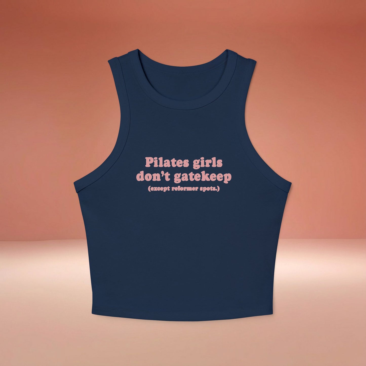 Pilates Girls Don't Gatekeep Lifestyle Tanktop