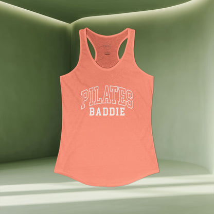 Pilates Baddie Racer Tanktop