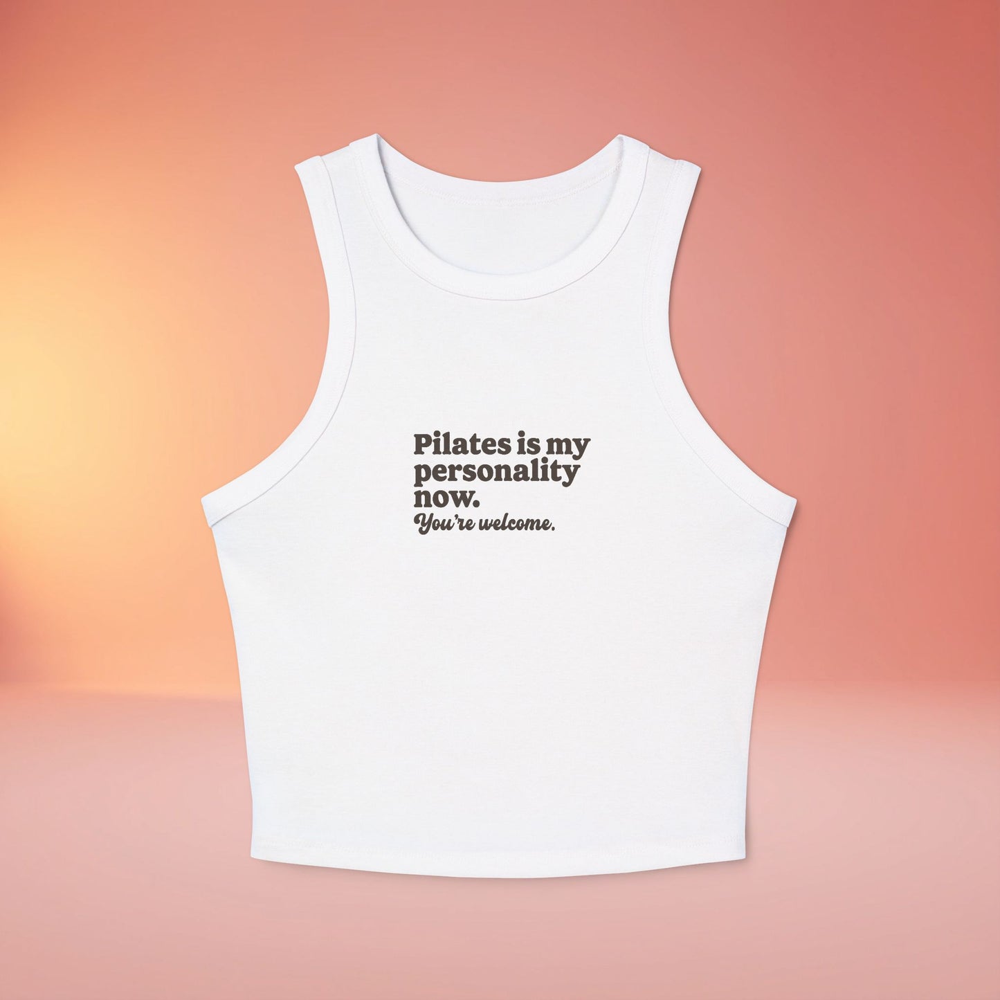 Pilates Is My Personality Lifestyle Tanktop