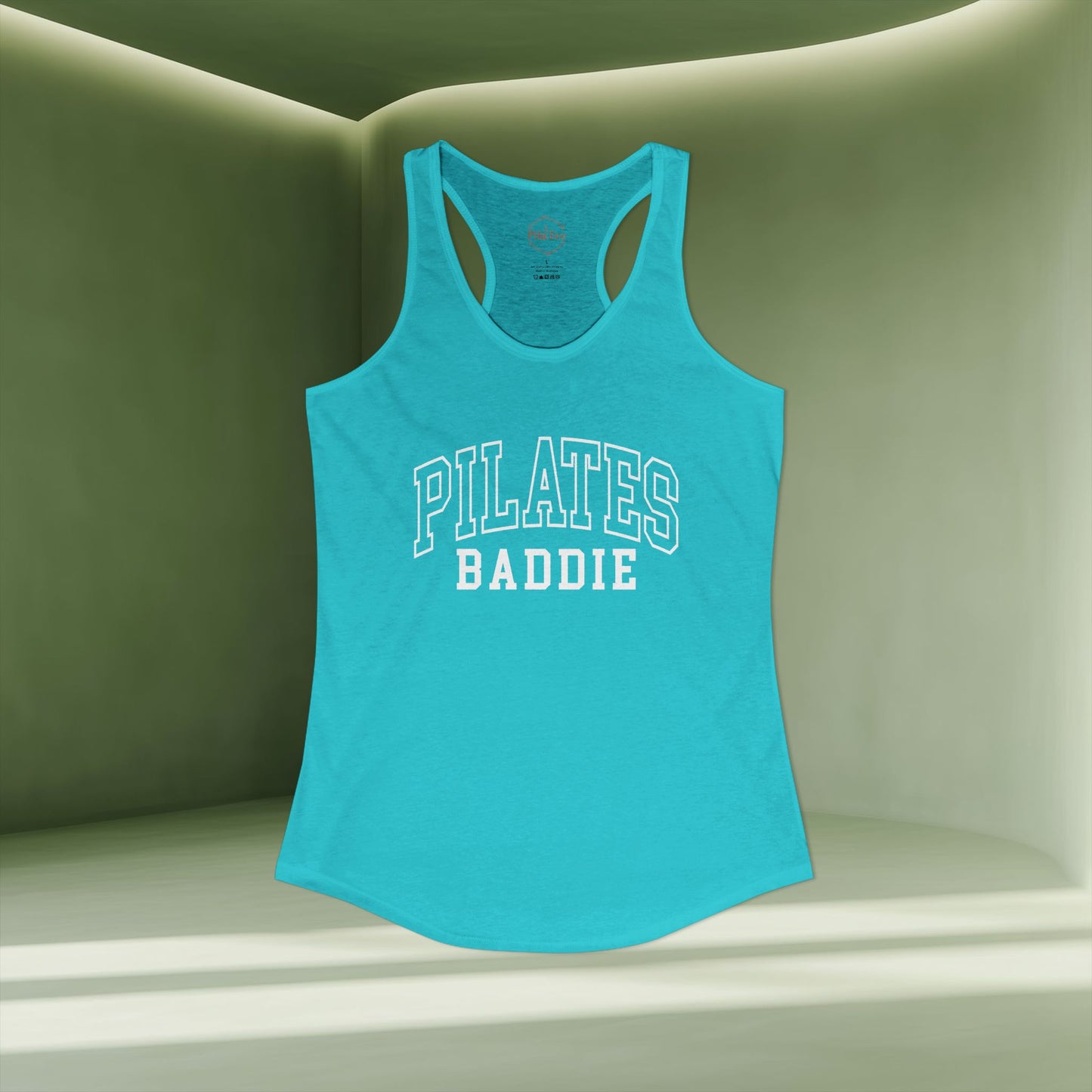Pilates Baddie Racer Tanktop