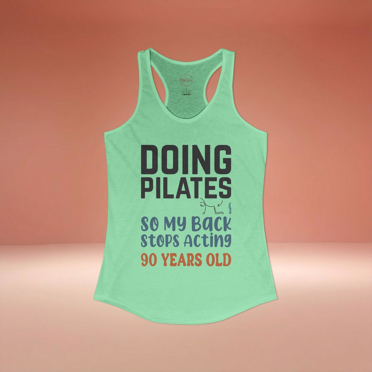 Back Stops Acting Old Racer Tanktop