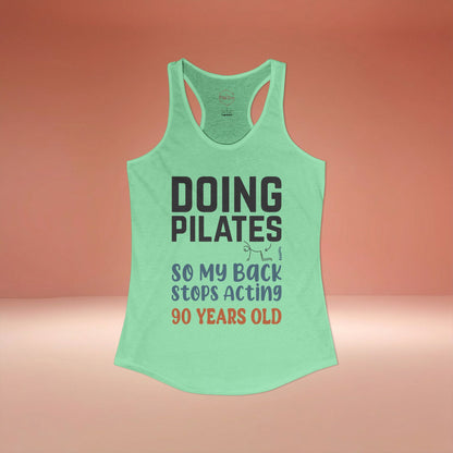 Back Stops Acting Old Racer Tanktop