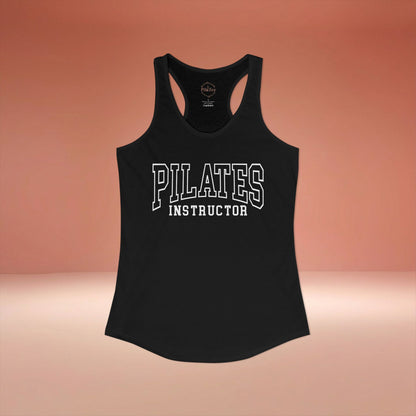 Pilates Instructor Racer Tanktop