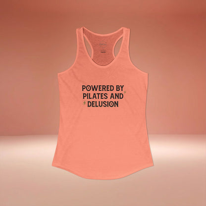 Pilates And Delusion Racer Tanktop