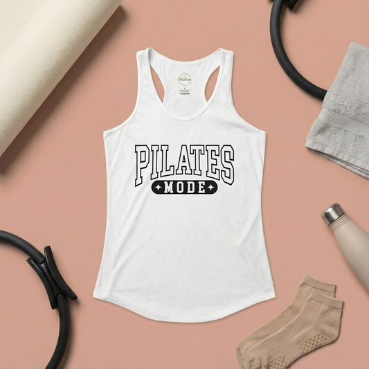 Pilates Mode Racer Tank Top