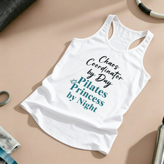 Pilates Princess By Night Racer Tanktop