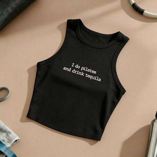 Pilates And Tequila Lifestyle Tanktop