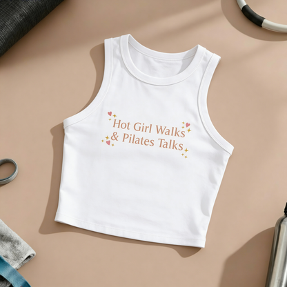 Hot Girl Walks & Pilates Talks Lifestyle Tanktop