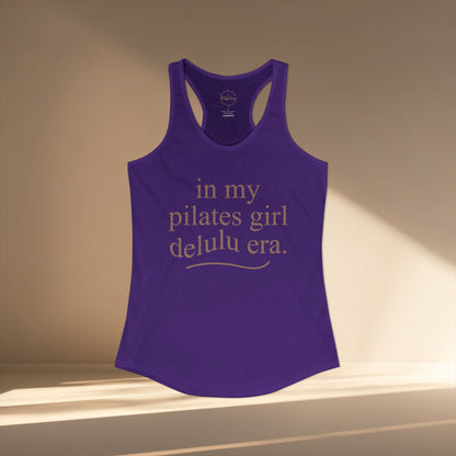 Pilates Delulu Era Racer Tanktop