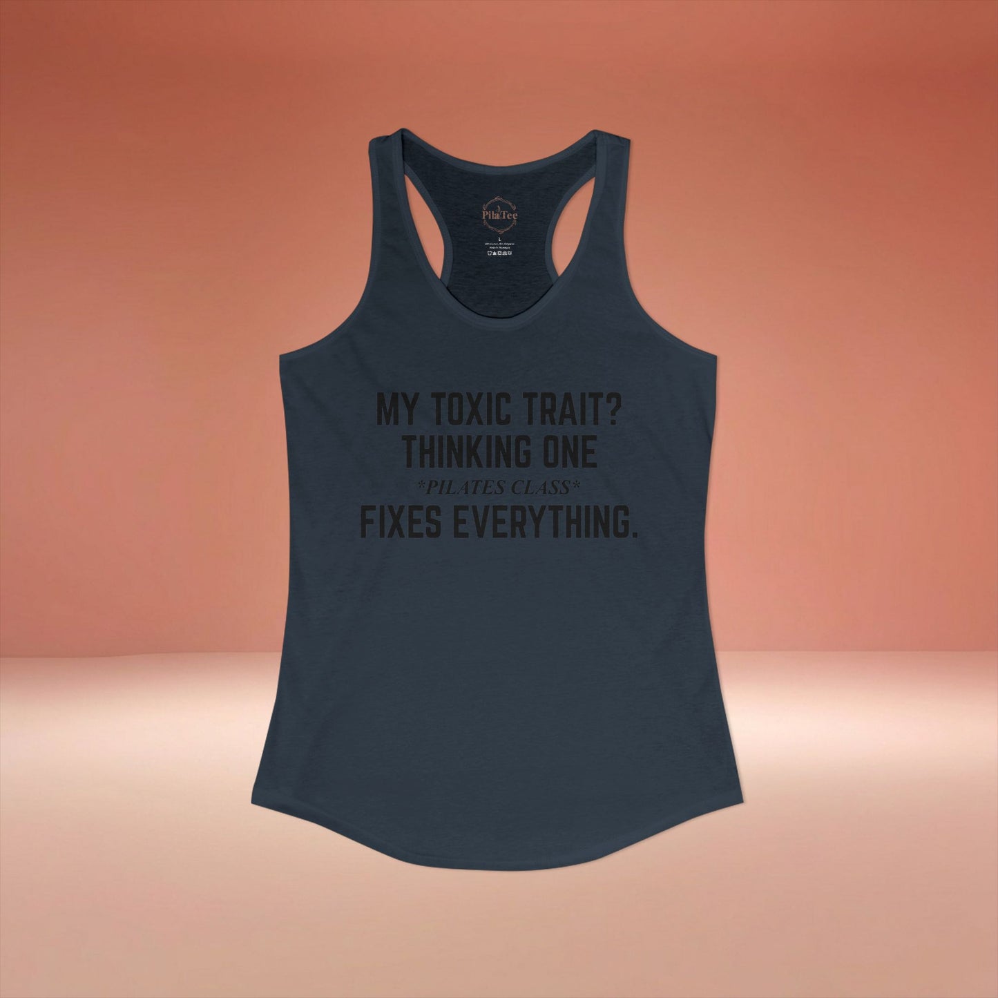 One Pilates Class Fixes Everything Racer Tanktop