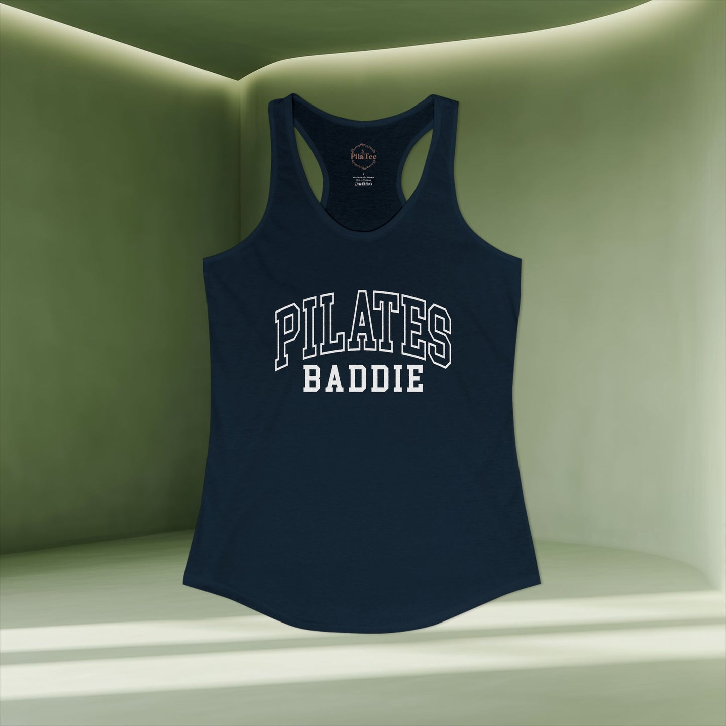 Pilates Baddie Racer Tanktop