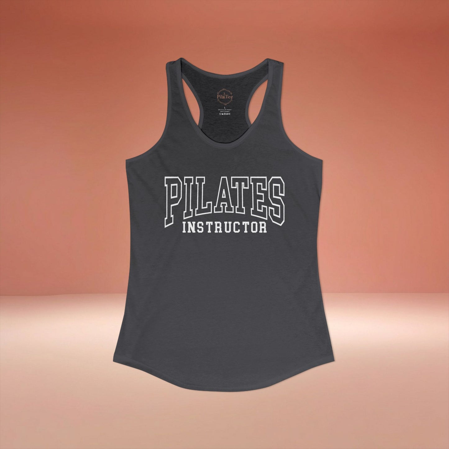 Pilates Instructor Racer Tanktop