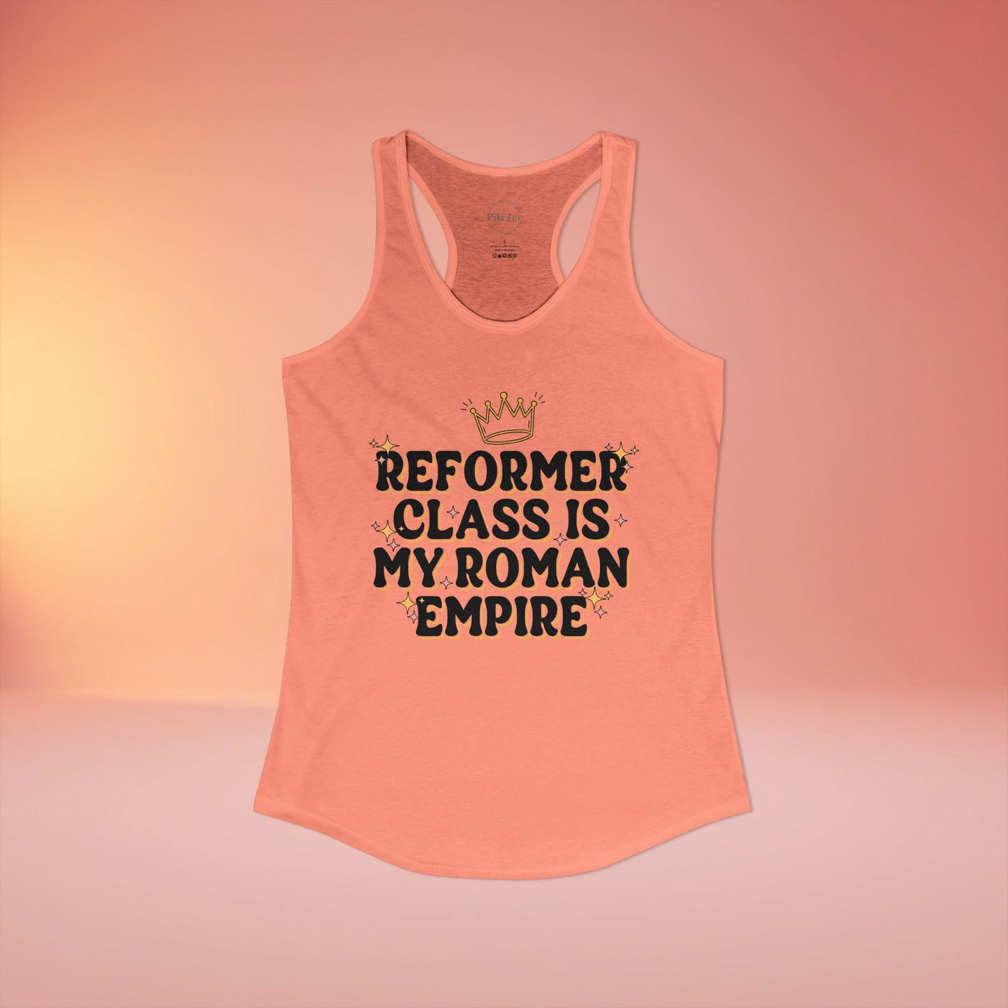 Reformer Class Is My Roman Empire Racer Tanktop