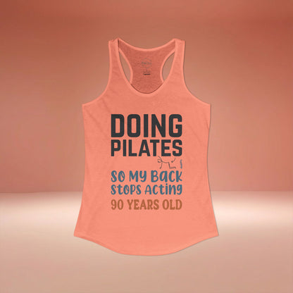 Back Stops Acting Old Racer Tanktop