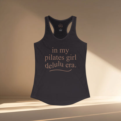 Pilates Delulu Era Racer Tanktop