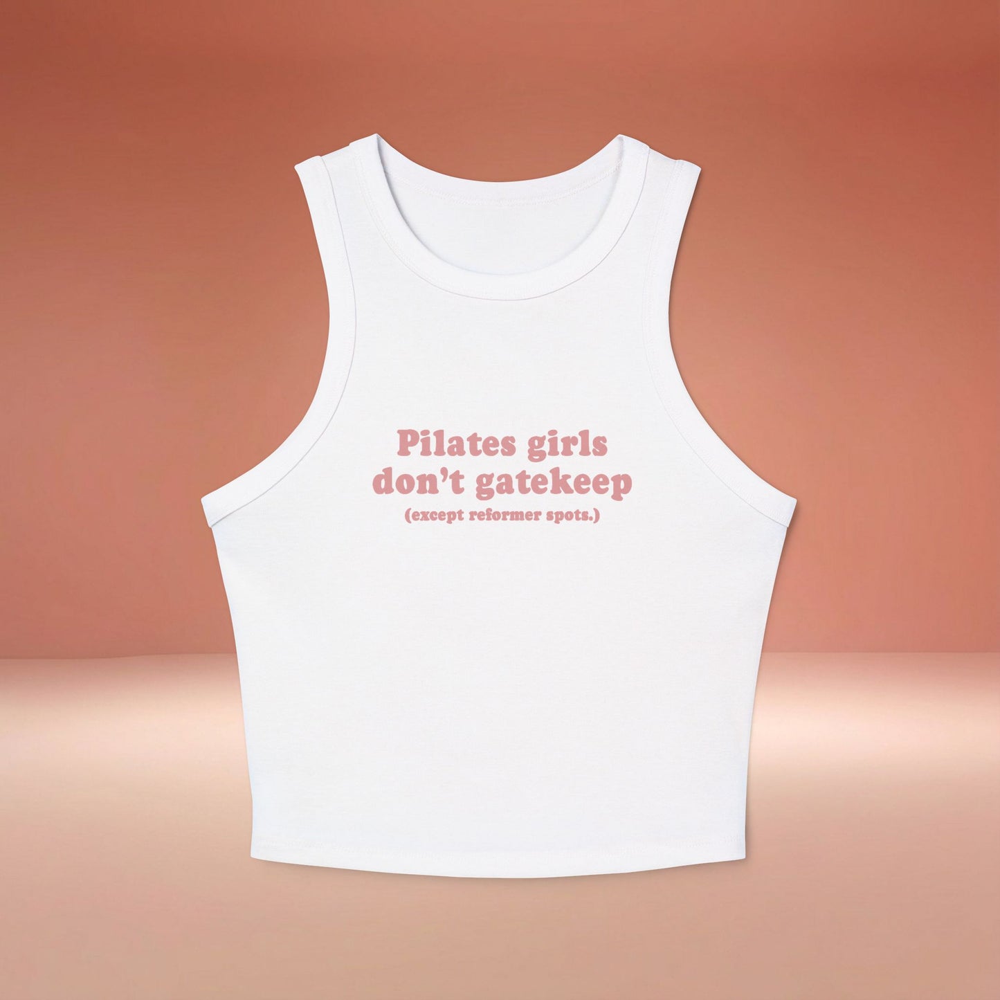 Pilates Girls Don't Gatekeep Lifestyle Tanktop