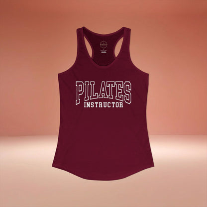 Pilates Instructor Racer Tanktop