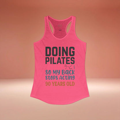 Back Stops Acting Old Racer Tanktop