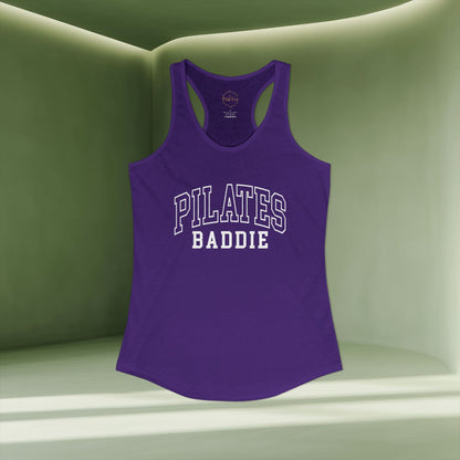 Pilates Baddie Racer Tanktop