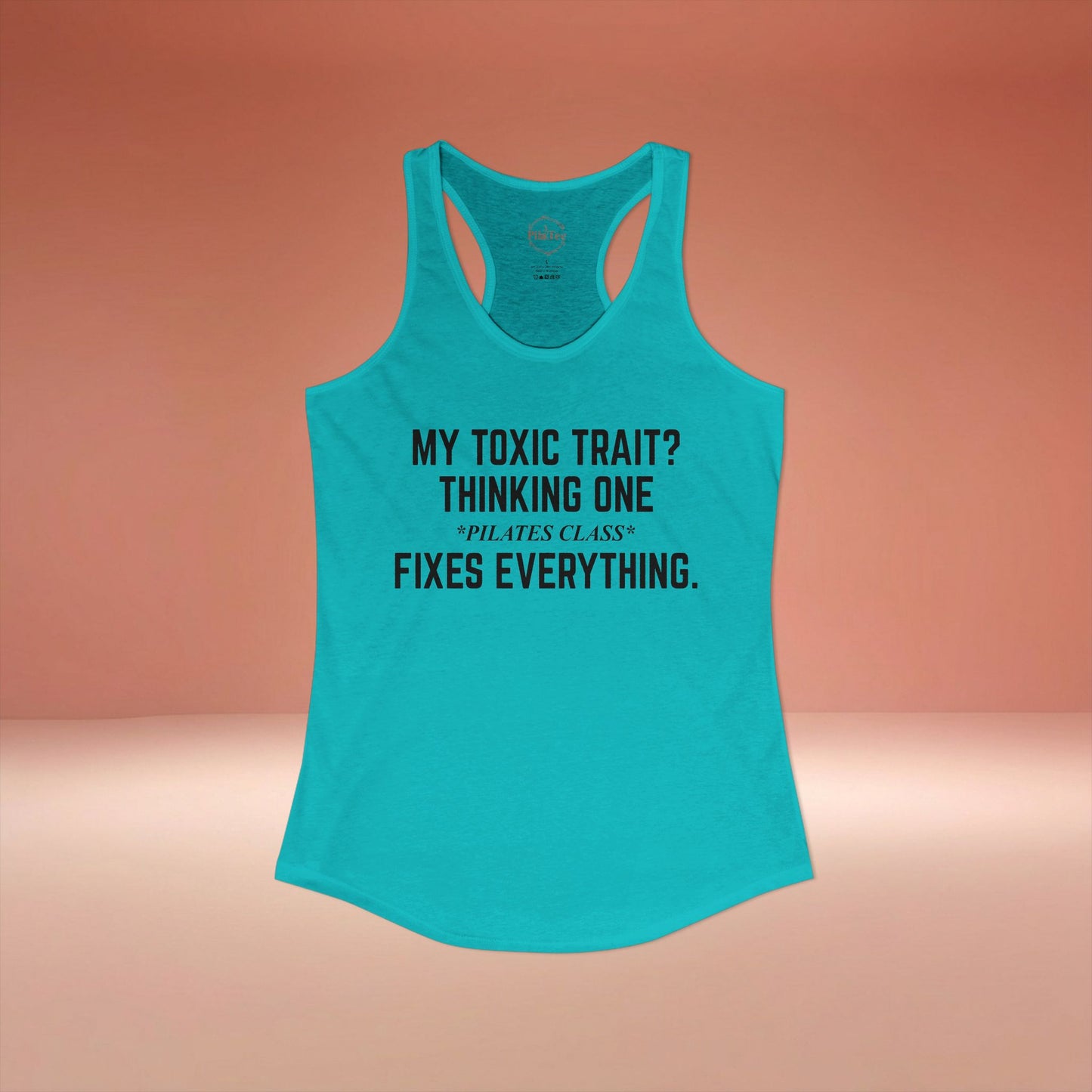 One Pilates Class Fixes Everything Racer Tanktop